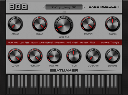 BeatMaker 808 Bass Module 2 v2.5.1 WiN MacOSX